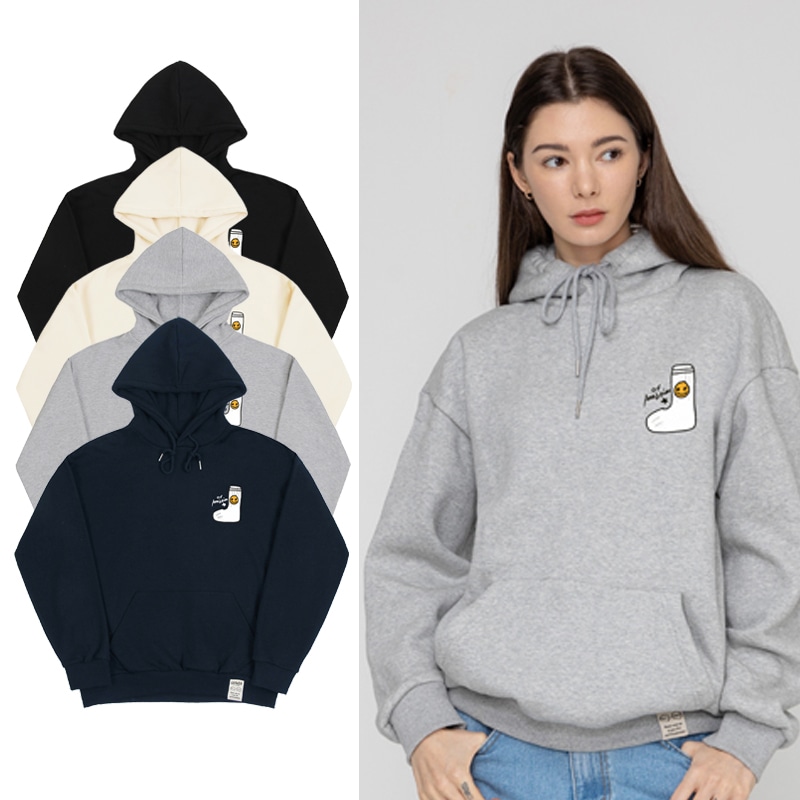 [UNISEX]Sax Drawing Smile Logo Hoodie_4color