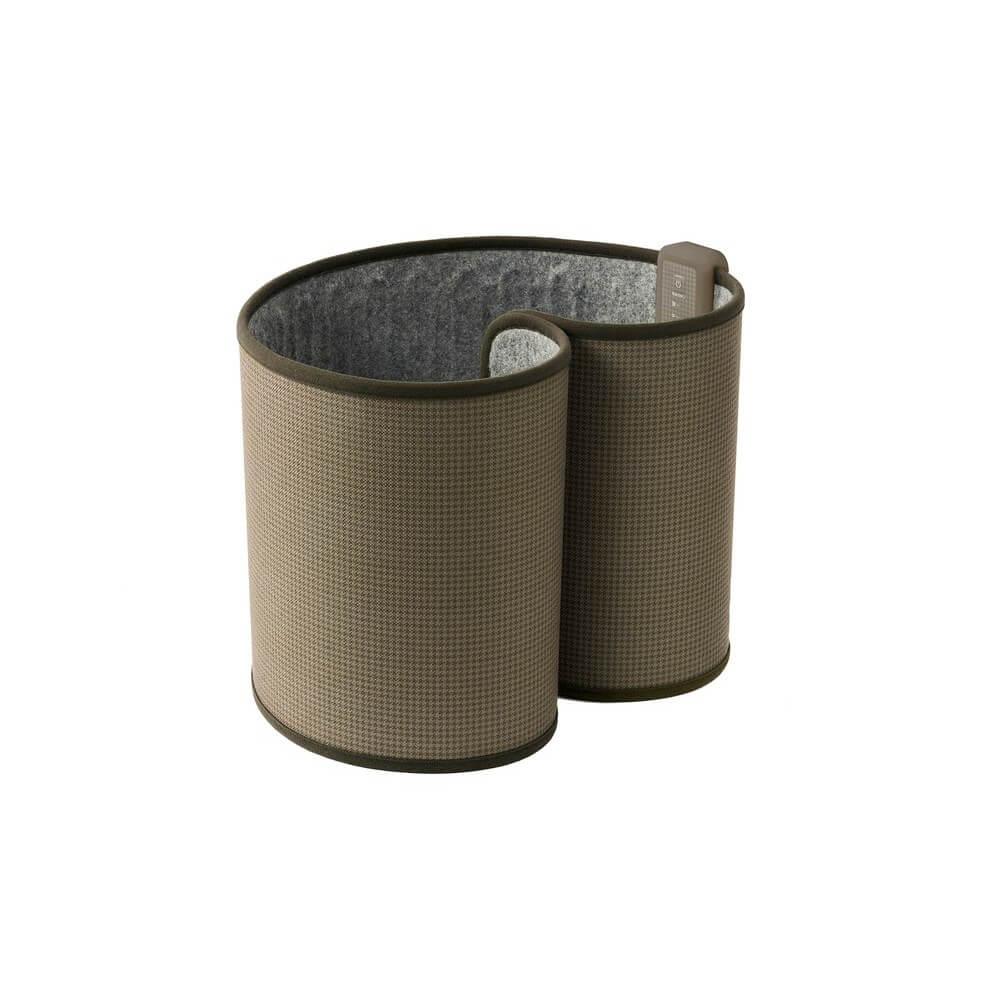 アイリスオーヤマ ぐるポカ パネルヒーター ダークブラウン APH-R12A-T 快適 お家時間 あったか 節電 足元 ３WAY 自動OFFタイマー