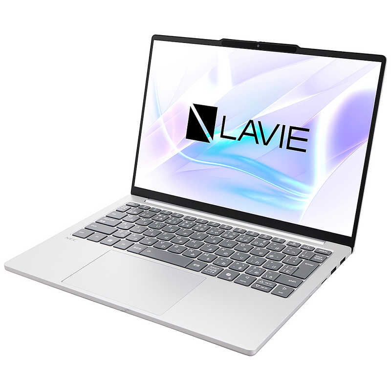 NEC　ノートパソコン LAVIE N13Slim ［13.3型 /Win11 Home /AMD Ryzen 5 /メモリ：16GB /Office］ ライトシルバー　PC-N1355JAS