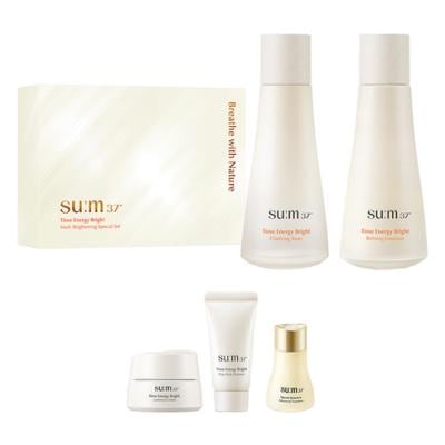 息37度タイムエネルギーブライトマルチブライトニング基礎化粧品セット