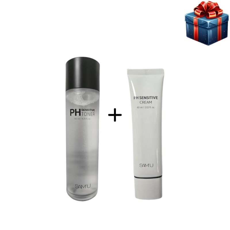 [水分ケア]PH センシティブ トナー 130ml+PH センシティブ クリーム 60ml 韓国コスメ 水分保湿 鎮静 弾力 栄養 トーンアップ 光彩 しわ 敏感肌 低刺激 弱酸性 水分クリーム ヒア