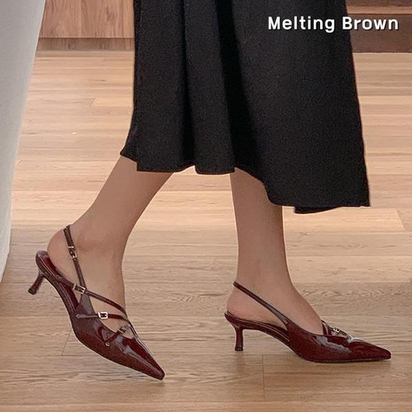 女性ストラップサンダル 女性ミドルヒール k68