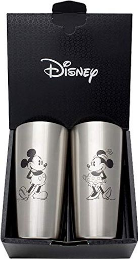 タンブラー 440ML ディズニー ステンレス真空 2個セット ミッキー&ミニー 81180