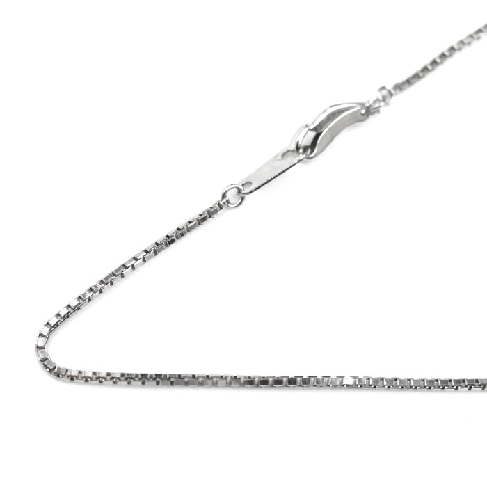 Pt850プラチナ ネックレス ベネチアン 5.4g 43cm レディース 中古