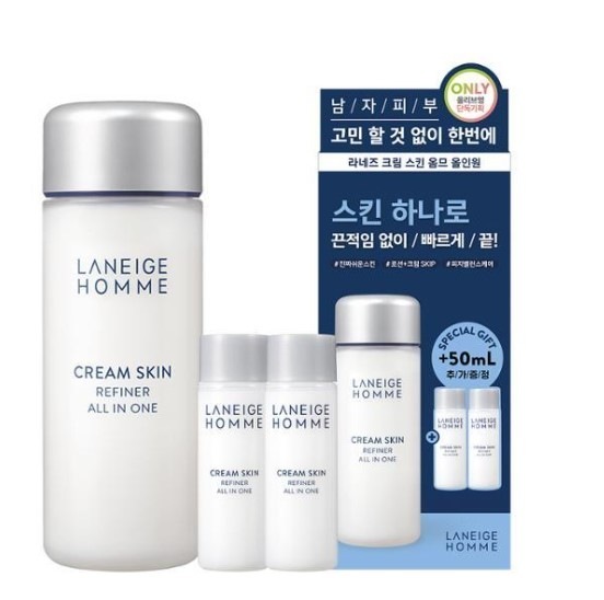 オム クリームスキン オム オールインワン 150ml+25ml+25ml オールインワンスキン/メンズ人気化粧品/メンズ肌/低刺激 5,450円