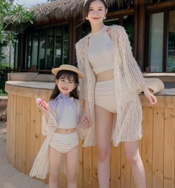 ビキニ 水着 スリム スプリット レディース ブラウス 3点 セット チューブ トップ ハイウエスト 温泉 女子 海 プール レジャー 海水浴 夏 スイムウェア 13,788円