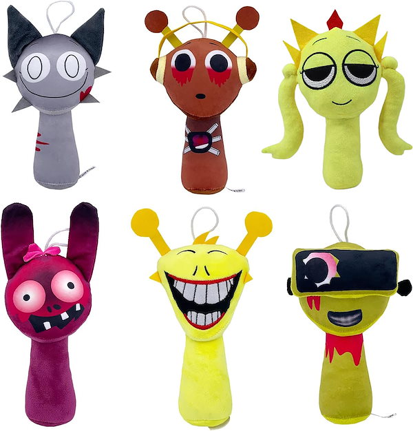 スプランキー　マスコットキーホルダー　33点セット　新品　通常モードホラーモード Qoo10] スプランキー ぬいぐるみ ホラーモード