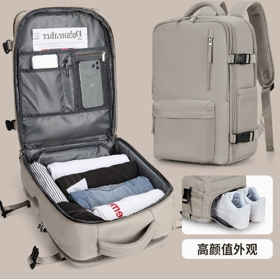 メンズ旅行用バックパック軽量ショルダーバッグポータブル旅行用荷物バッグ大容量のノートパソコン用バックパック578
