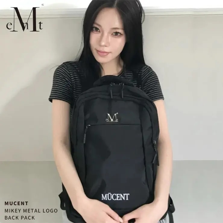 MUCENT(ムセント)/MIKEY METAL LOGO BACK PACK
