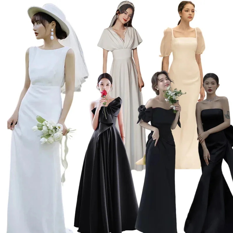 結婚式 フォマール 二次会 ドレス 披露宴 花嫁 ウェディングドレス パーティードレス ロングワンピース