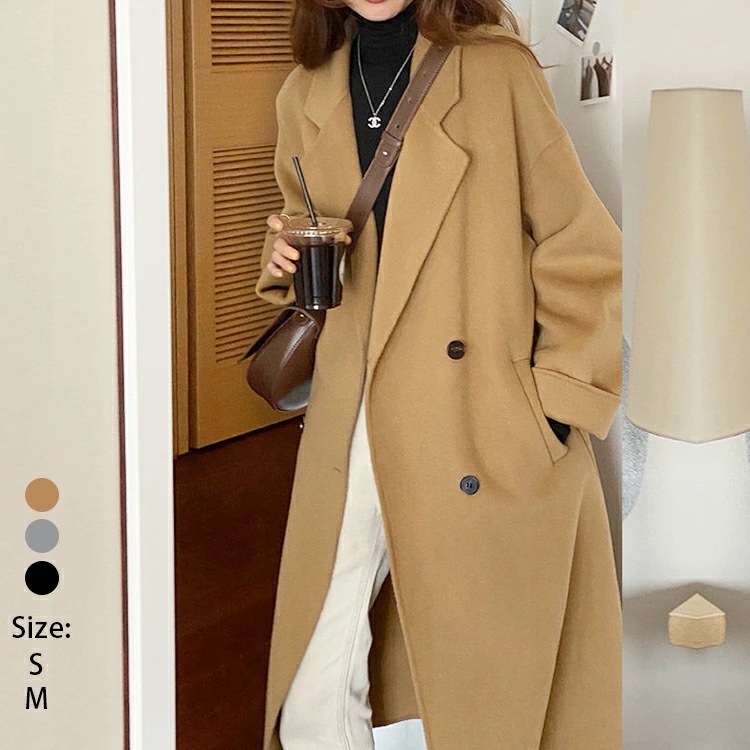 チェスターコート ロングコート トレンチコート レディース 冬 コート ロング丈 トレンチ アウター 大きいサイズ 通勤 OL 上品 おしゃれ 防寒 暖かい 冬服 通勤 お洒落 上品 無地