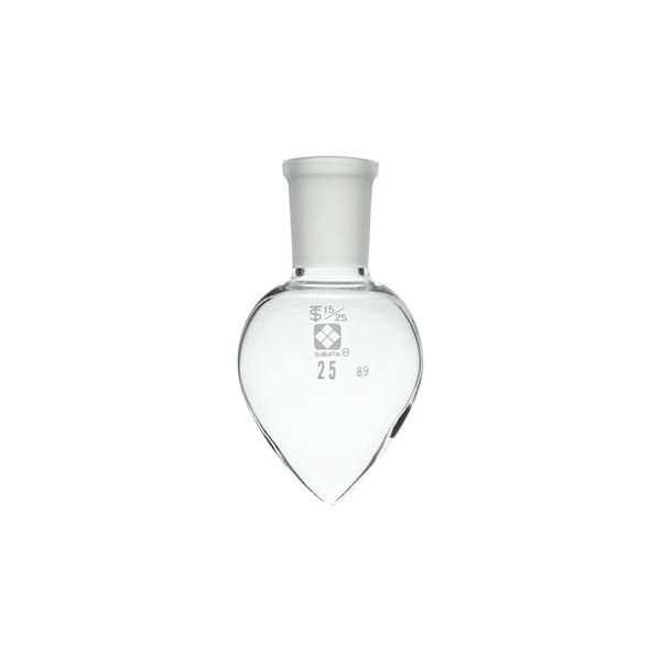 共通摺合梨形フラスコ 25mL (005410-1525)