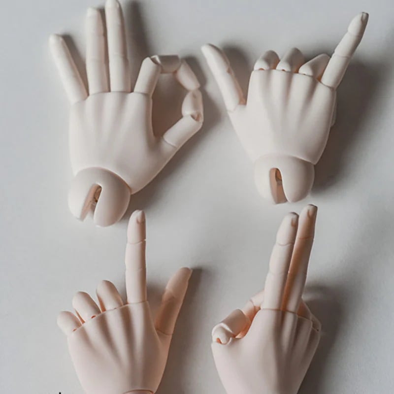 BJDドール用アクセサリー 関節ハンド SDサイズボディ適用 男の子球体関節人形用 肌色調節可能 7,685円