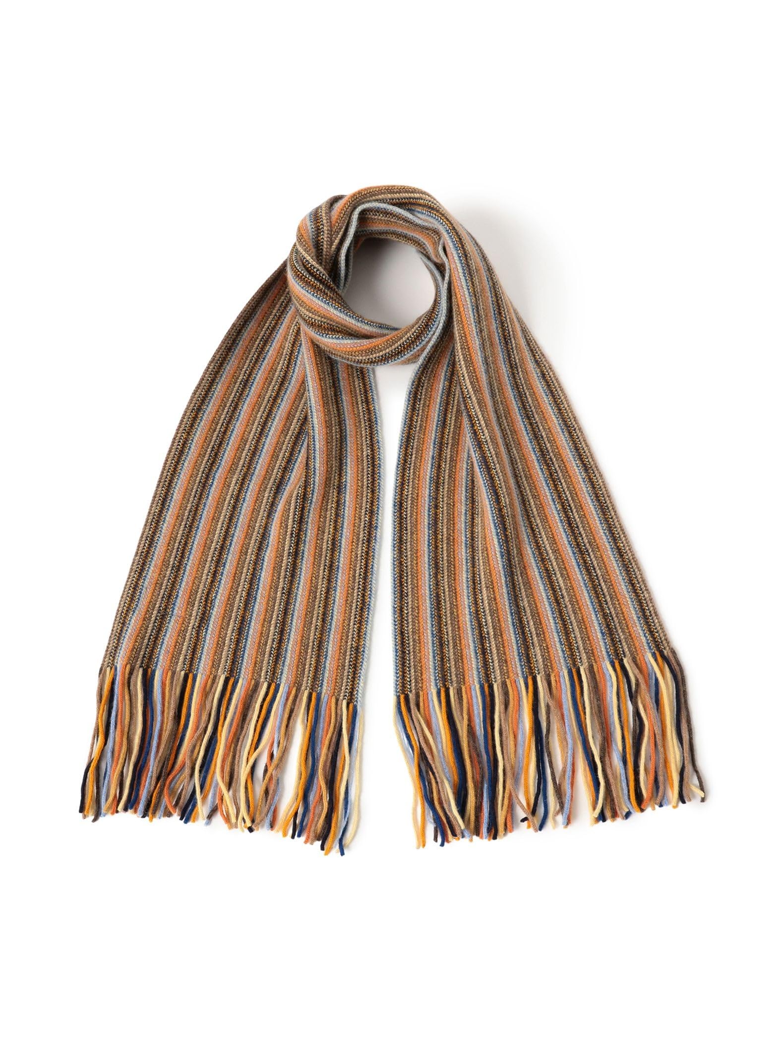 [ビームス] マフラー・スカーフ 【別注】 ROBERT MACKIE Multi Stripe Muffler メンズ 11450284432
