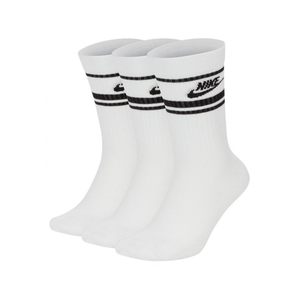 ナイキエッセンシャルストライプクルーソックス 3P