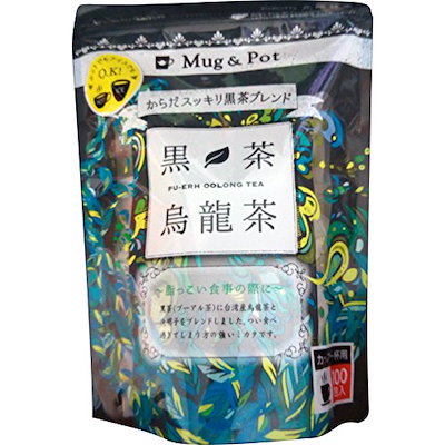他サイト： 久順銘茶 黒茶烏龍茶 PLUS 100包入 150g(1.5g×100P) ポーションの商品画像