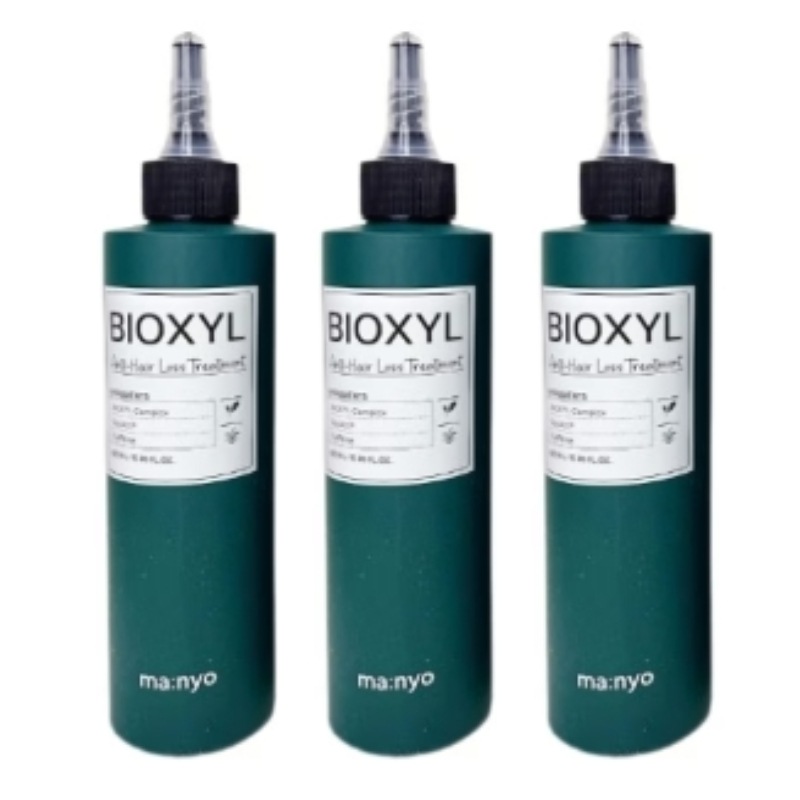 バイオクシル アンチヘアロス トリートメント 200ml×3個 韓国ヘアケア 頭皮ケア ダメージケア ヘアパック しっとり なめらか 髪ケア