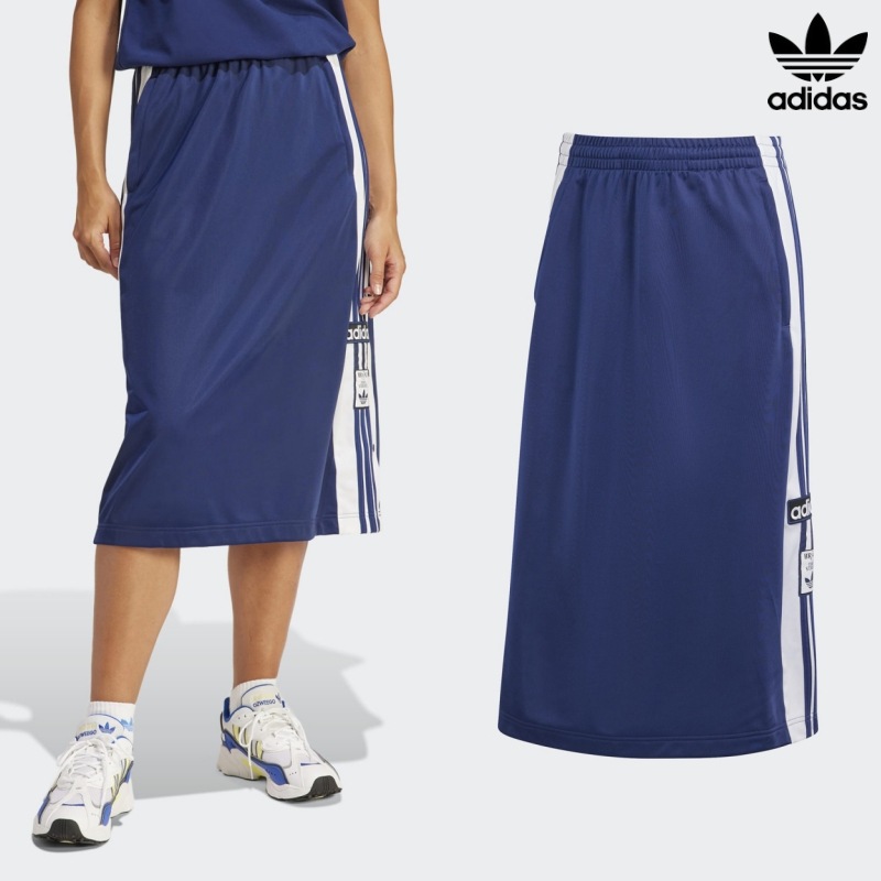 [ADIDAS] アディダス レディース アディブレイク スカート ダークブルー / ADIBREAK SKIRT BLUE
