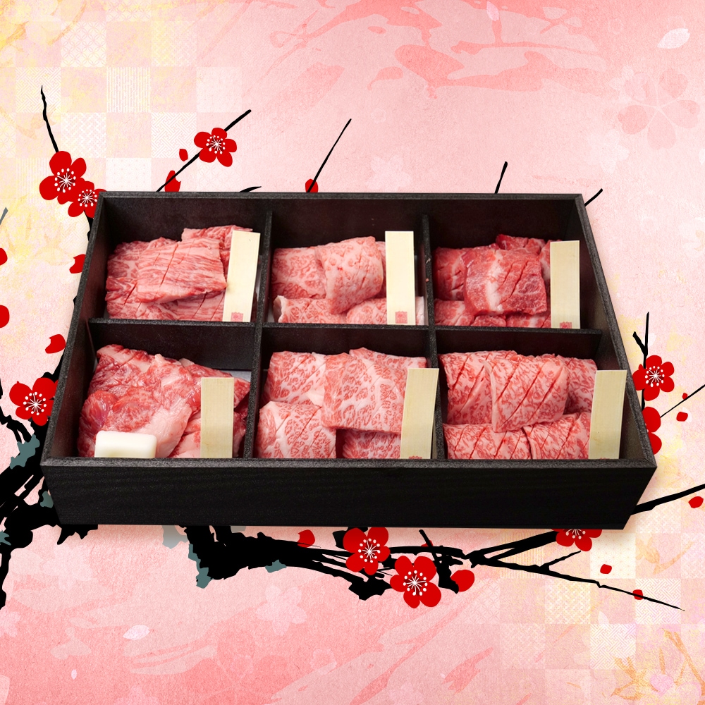 近江牛食べ比べセット【梅】　牛肉 厳選 肩ロース ヒウチ ウデ 内モモ イチボ ソトバラ 焼肉