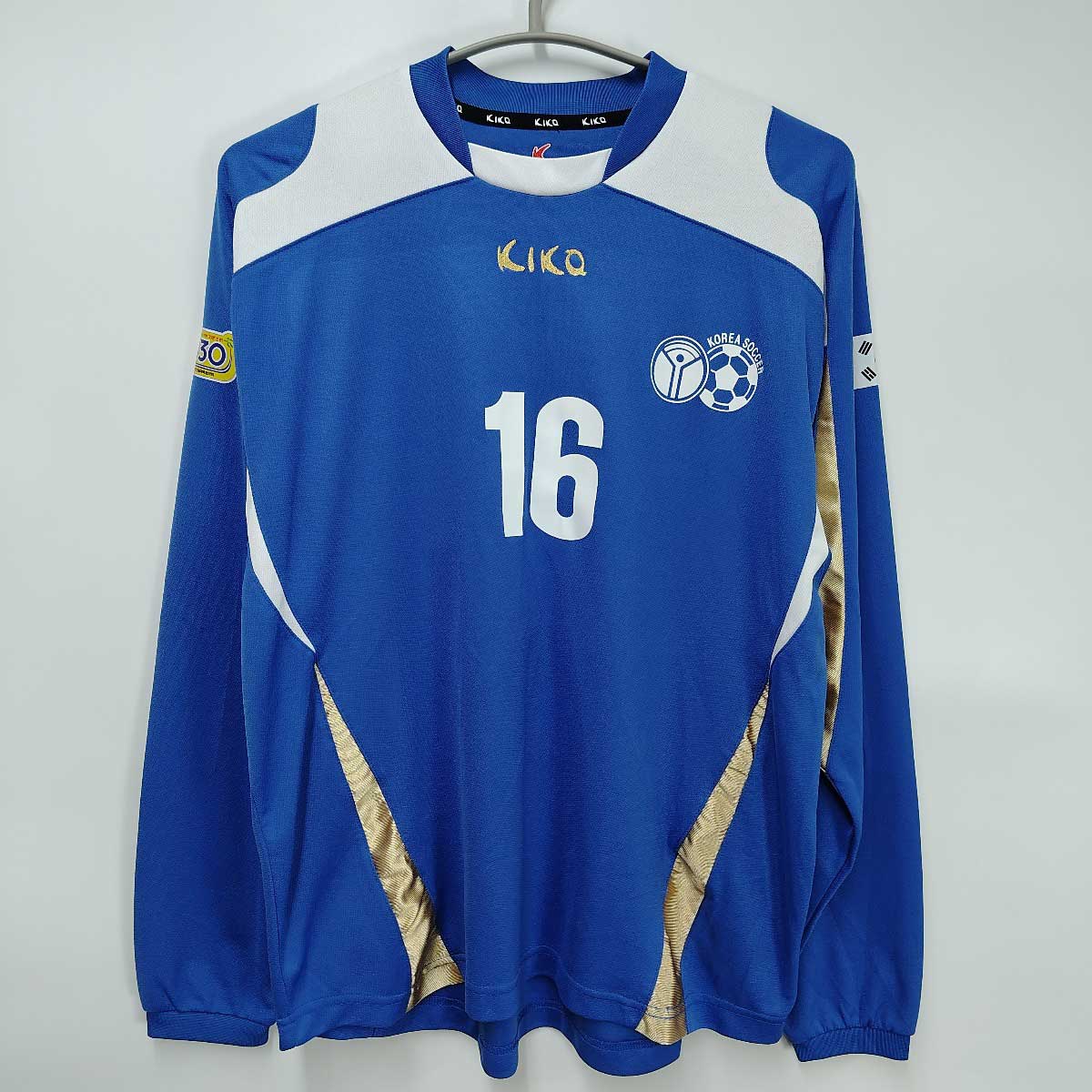【中古】KIKA サッカー 韓国 ユニフォーム #16 2L メンズ