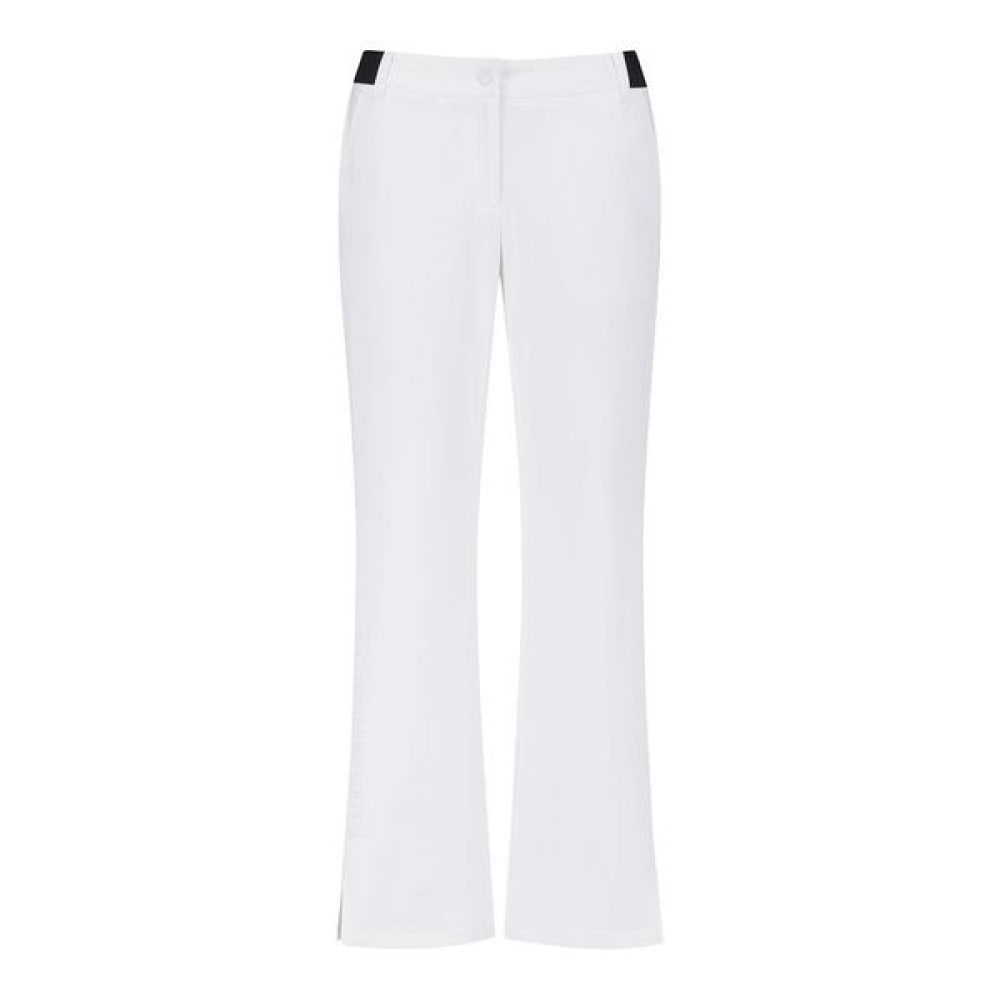 [マスターバニー] 女性用シンボルプリントスリットブーツカットパンツ