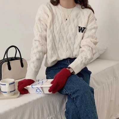 トップス カットソー ニットソー セーター 袖あり 長袖 2XL ホワイト ネイビーきれいめ シンプル カジュアル 大人 上品 おしゃれ 主役級 存在感 春 秋 冬 10代 20代 30代 個性的