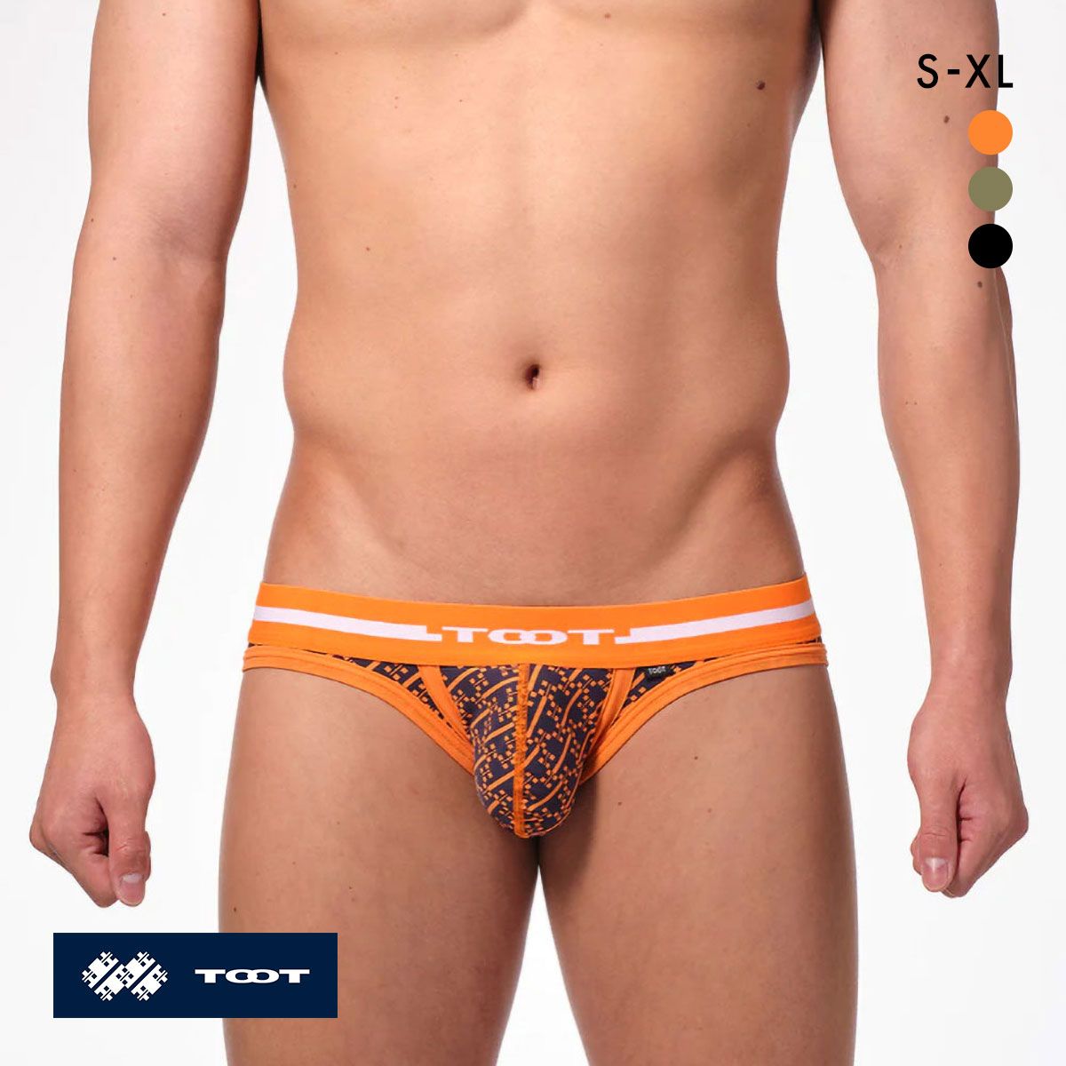 トゥート TOOT ガゼットネット ビキニ カップビキニ フルバック メンズ 前閉じ CV24S01