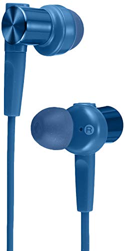 色：ブルー ソニー 有線イヤホン 重低音モデル MDR-XB55 : カナル型 ブルー MDR-XB
