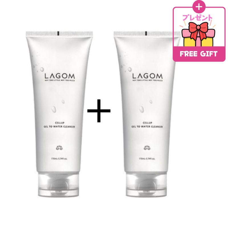 [1+1]セレブジェルツーウォーター 朝のクレンザー 170ml+170ml 保湿 ジェルクレンジング フォームクレンザー 洗顔