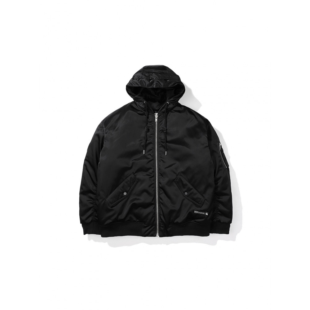 KODAK Apparel スカイシップ MA 1 パディングジャケット BLACK
