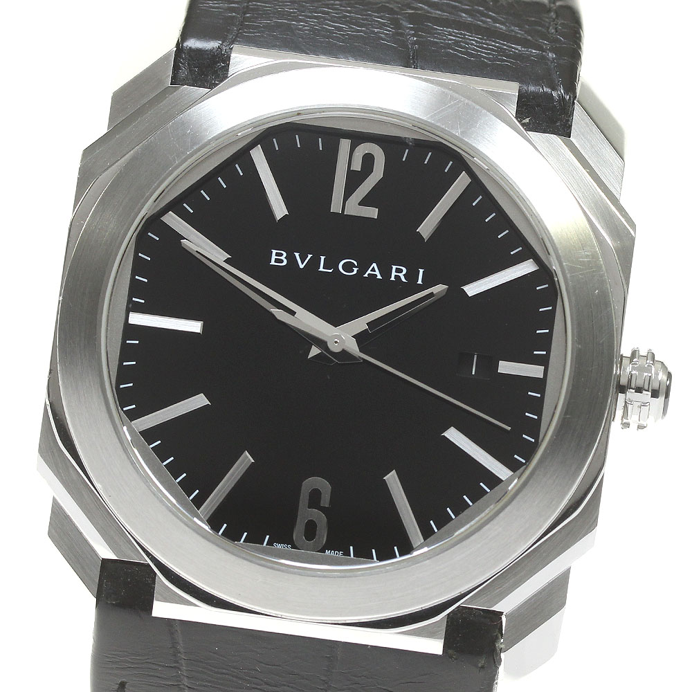ブルガリ BVLGARI BGO41S オクト デイト 自動巻き メンズ _831030【中古】