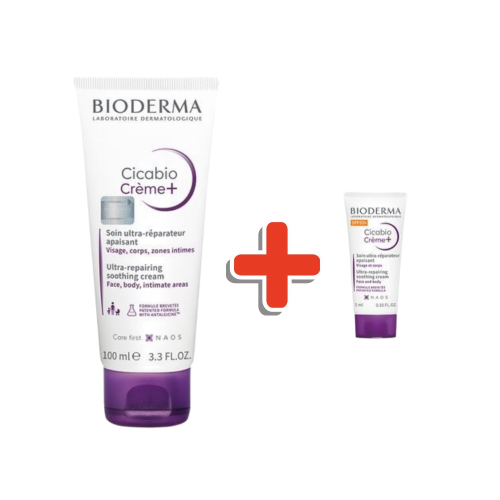 敏感肌にやさしいシカクリームセット 100ml＋SPFミニ5ml付き 保湿ケア・外部刺激対策に