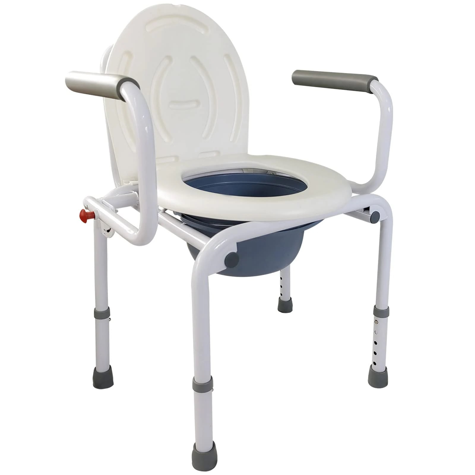 【介護福祉士監修】ポータブルトイレ 高さ調整可能 簡易便座 介護用 簡易トイレ 介護用トイレ おまる 大人用 高齢者 介護用品 耐荷重200