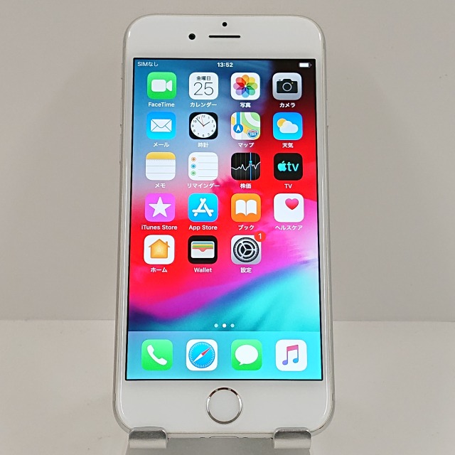 iPhone6 16GB au シルバー 送料無料 本体 c08013 【中古】