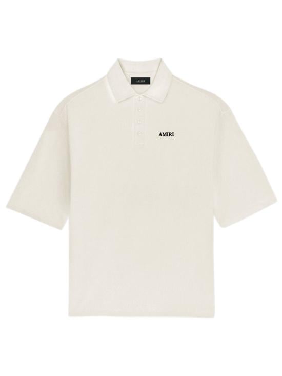 AMIRI Men Polo Shirts AM326JR018 002A Bianco