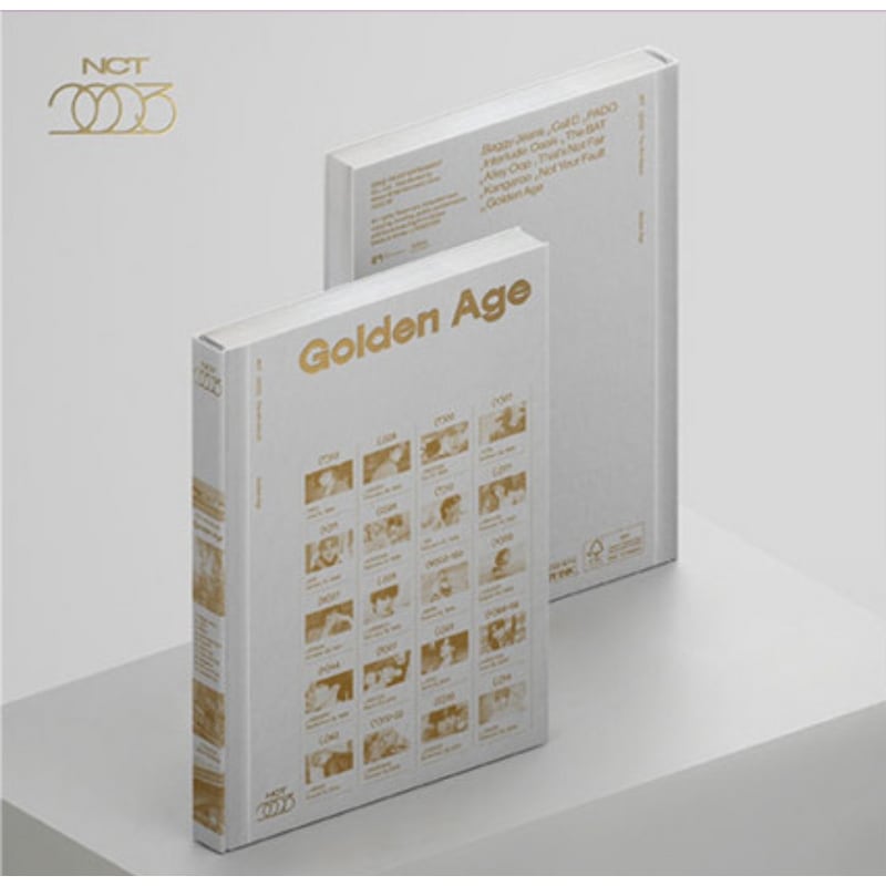 [未開封新品] エンシティアルバムゴールデンエイジアーカイブNCT正規4集 Golden Age Archiving