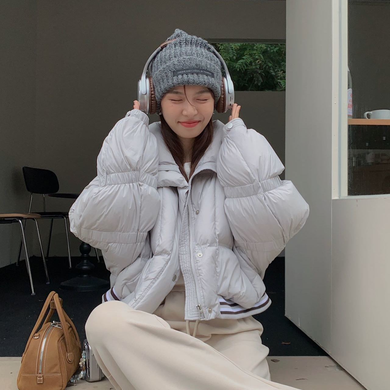 新作 韓国風 厚手 ゆったり 小さいサイズ おしゃれ 冬 アウター 防寒