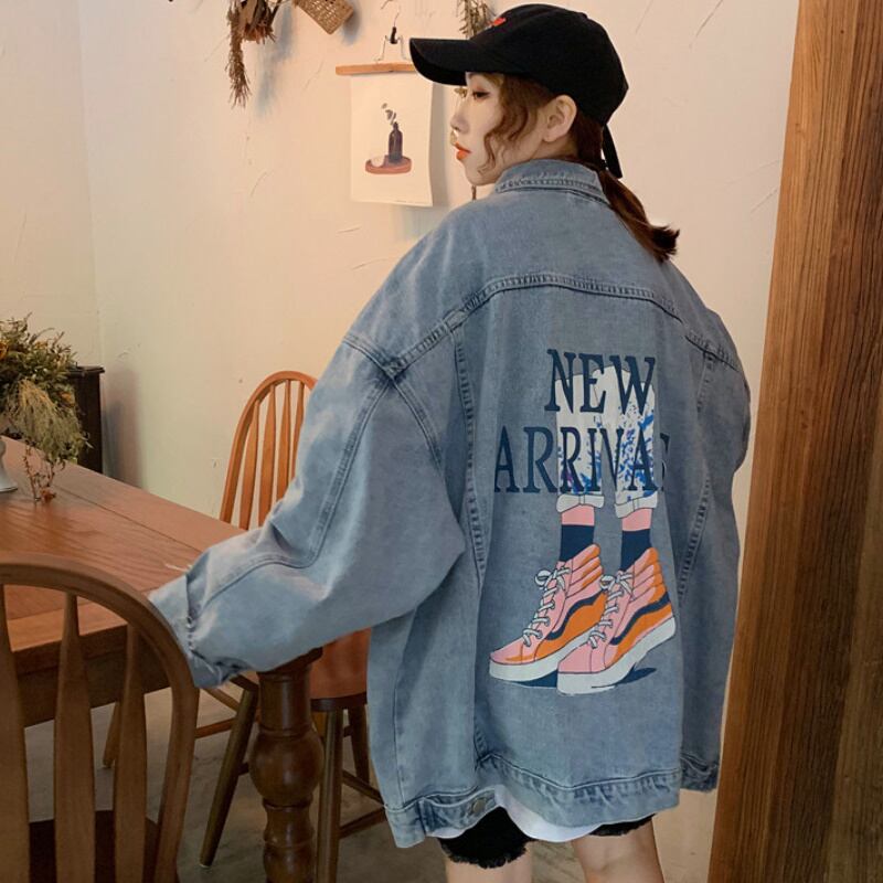 レディース デニム ジャケット オーバーサイズ 春 夏 秋 ニュアンスカラー 大人可愛い きれいめ