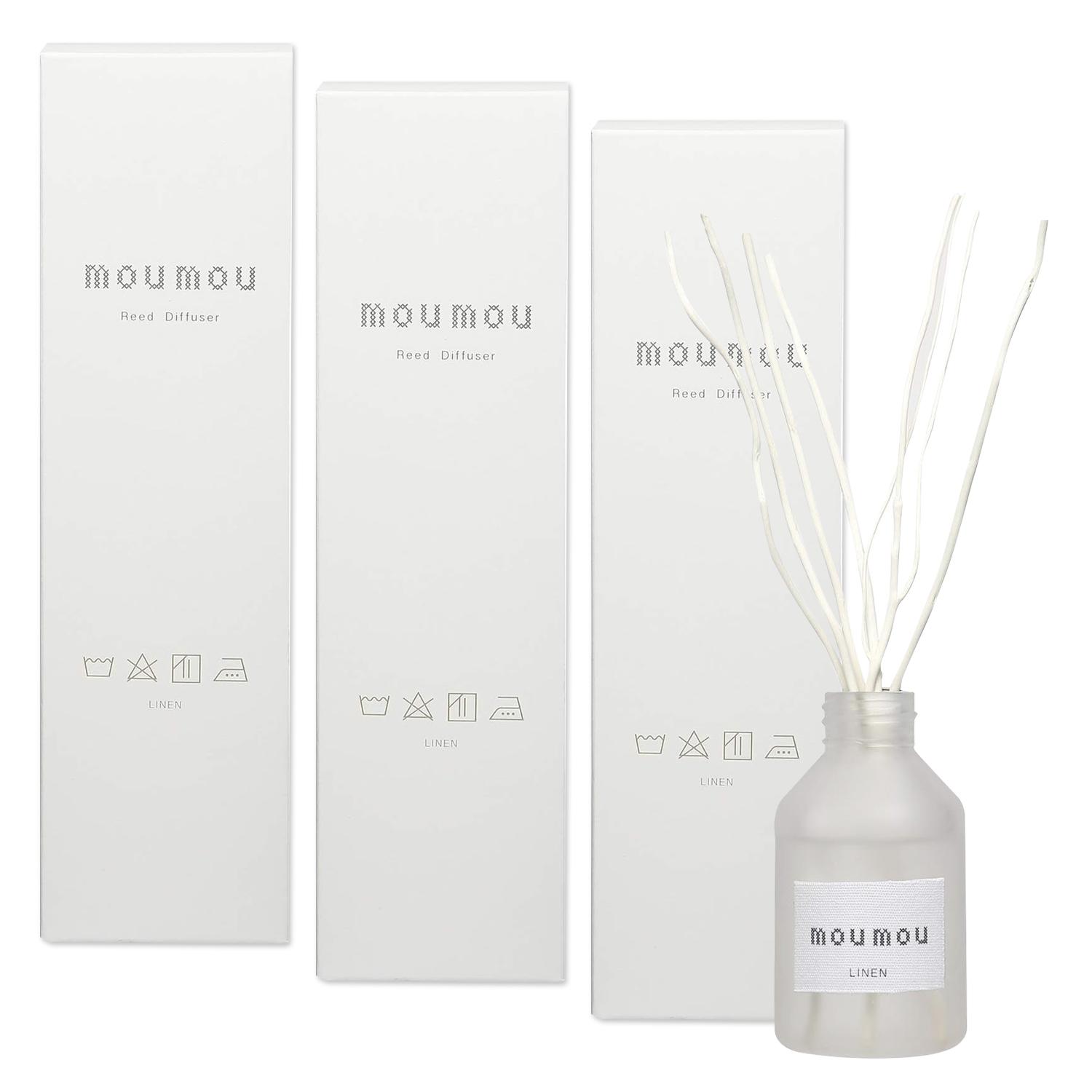 3個セット 大香 moumou リードディフューザー リネン 100ml