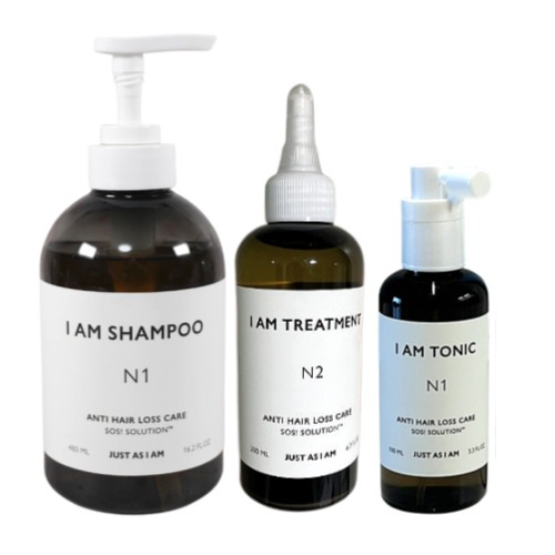 [3種] アイアム抜け毛ケアセット (シャンプー+トリートメント+トニック)