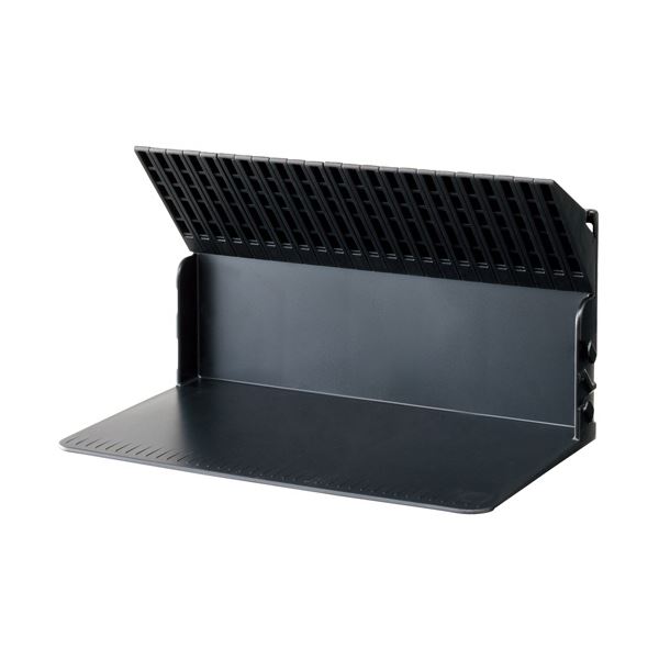 （まとめ） リヒトラブ1冊でも倒れないブックスタンド ブラック A-3575-24 1個 (×5セット)