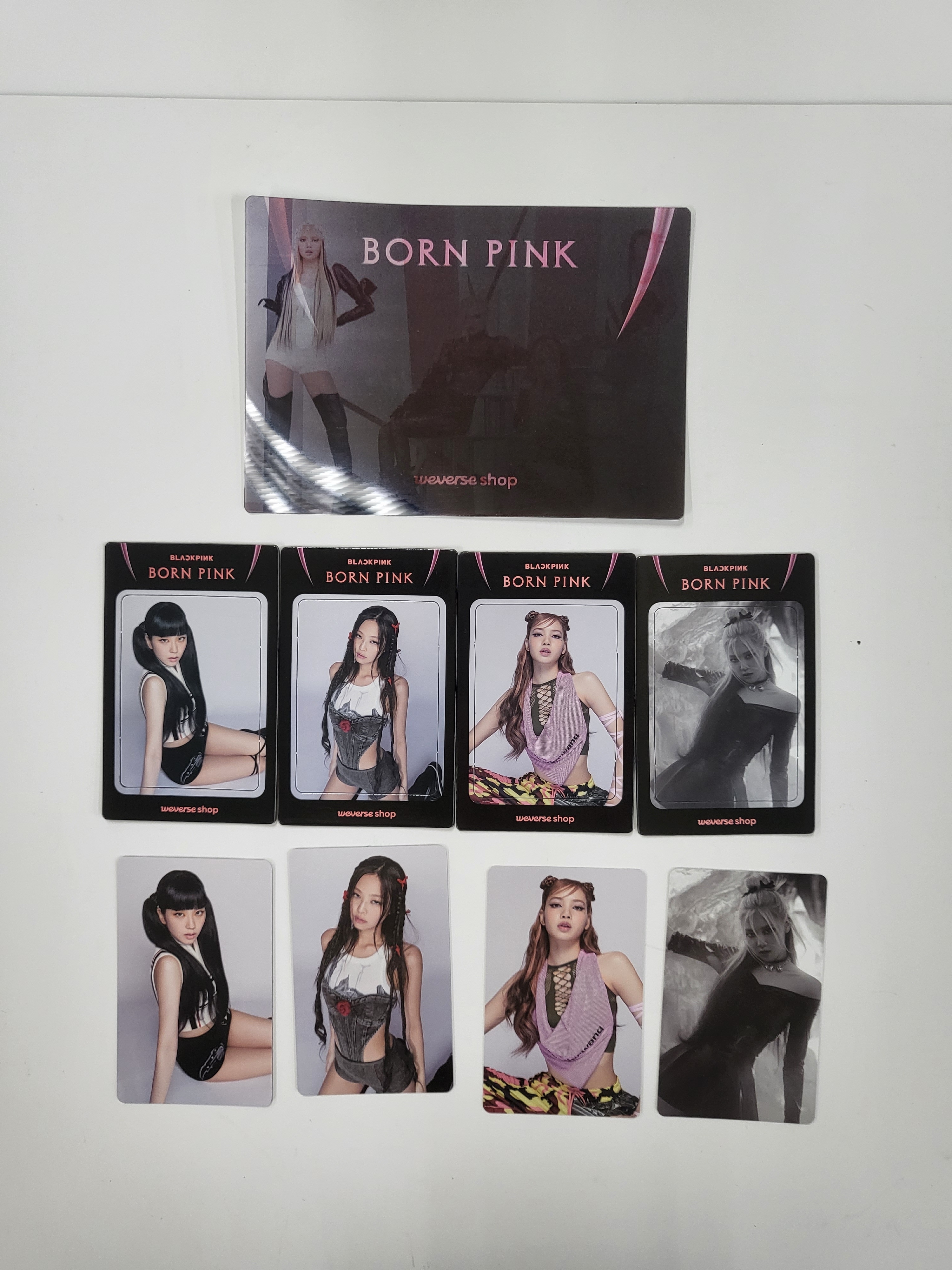 [未開封新品] ブラックピンク2集ボーンピンクウィーバース特典セット