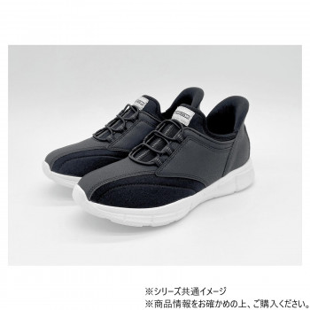 快適タウンシューズ タウニー クラブ ライトフリー ブラック 23.5cm