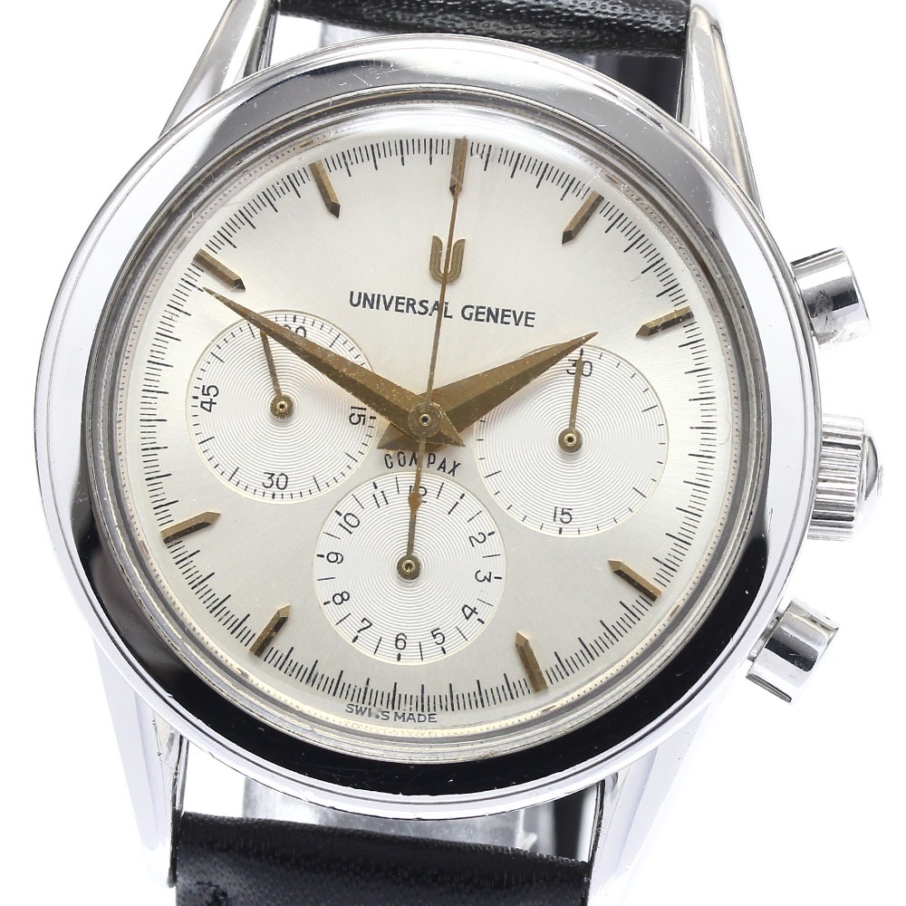 ユニバーサルジュネーブ Universal Geneve 884.480 コンパックス クロノグラフ 手巻き メンズ _890714【中古】