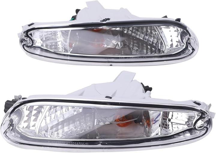 マツダ 用 フロント バンパー コンビ ランプ 左右セット ウインカー ポジション ユーノス ロードスター NA6CE NA8C DPO-112-CR 等 汎用 社外品(クリアーレンズ)