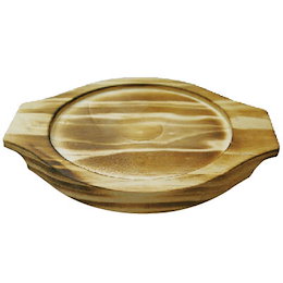 『調理器具』石焼ビビンバ鍋16cm用・19cm用 木製下敷き【下敷きのみ】キッチン用品 木台 石鍋用台 韓国食品