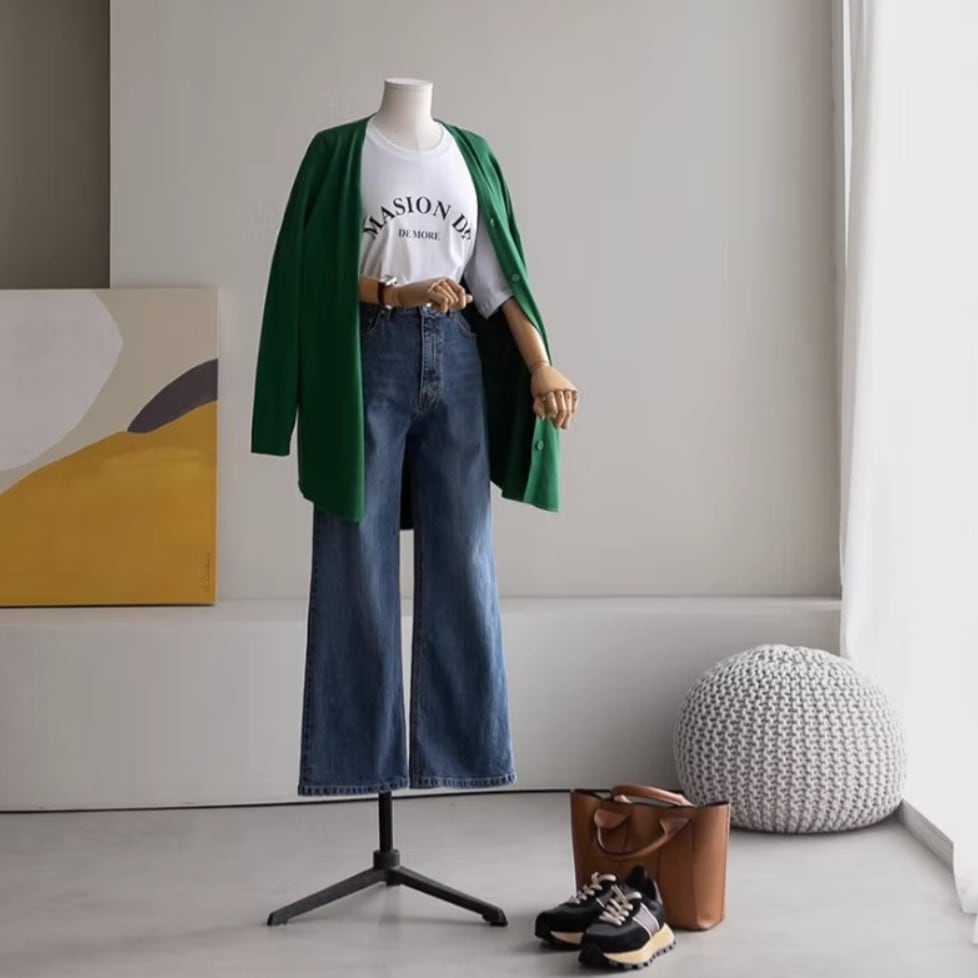 ボトムス パンツ Gパン ズボン ワイドパンツ デニムパンツ レギュラー丈 ワイド ポケット ハイウエスト デニム 大人可愛い きれいめ シンプル カジュアル おしゃれ お洒落 かっこいい 大人女子