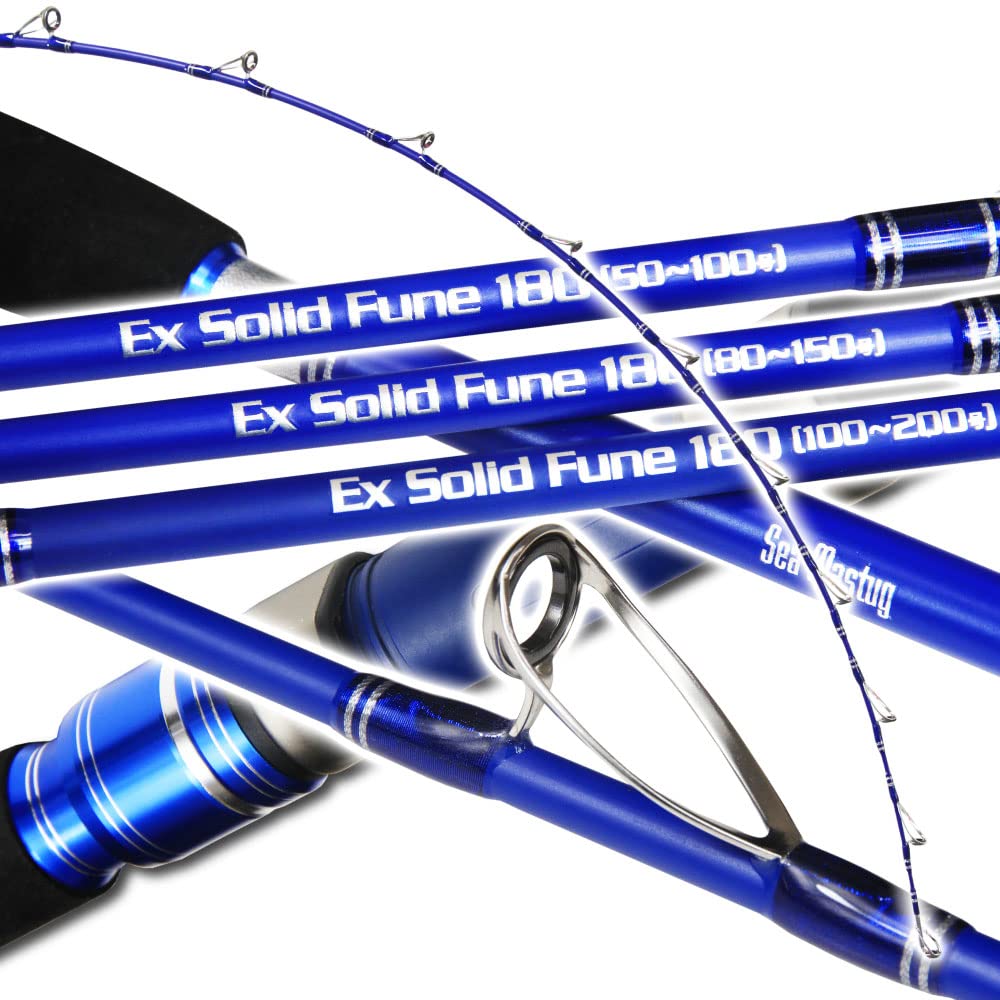 おり釣具 洗練された本格万能船竿 シーマスタッグ EXソリッド船180（ori-ex） (錘：80号-150号)