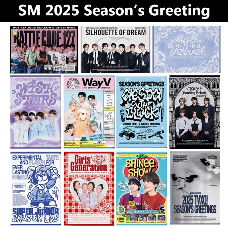 公式特典 [SM ARTIST] 2025 Seasons Greetings シーグリ / カレンダー / シーズングリーティング/特典トレカ1セット 6,429円