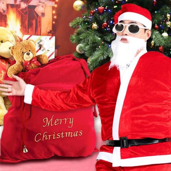 クリスマス サンタ服 サンタ服 サンタコスプレ パーティー衣装 コスチューム 高級 6点セット